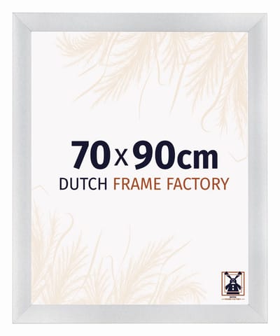 Fotolijst 70x90 cm - MDF - Zilver Mat - Praag