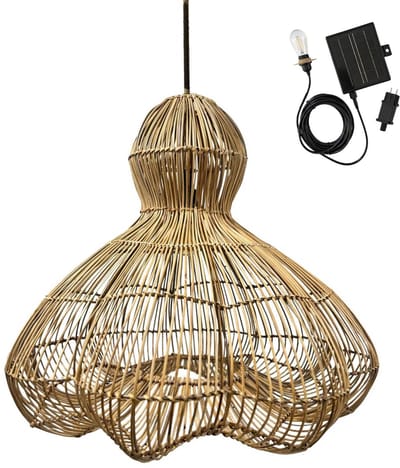 Zonne-energie hanglamp D60CM RONDA