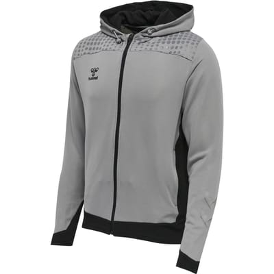 Hummel Lead Poly Sweatshirt Met Rits Grijs 2XL Man