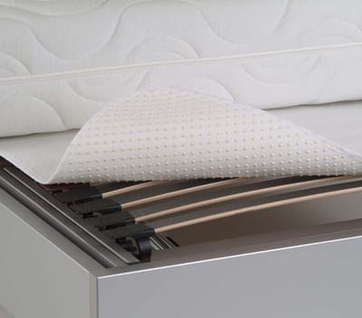 Noppen matras Wit - Lits-jumeaux (180x220 cm)