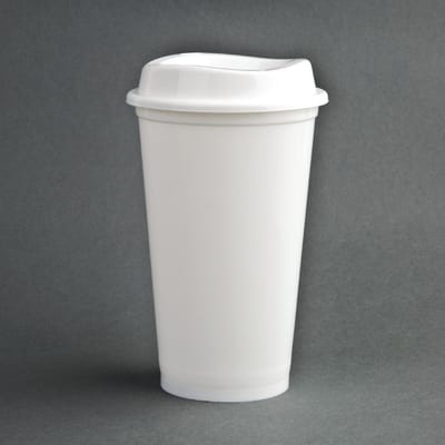 Olympia Polypropyleen Herbruikbare Koffiebeker 450ml (25 Stuks) - Olympia CW929