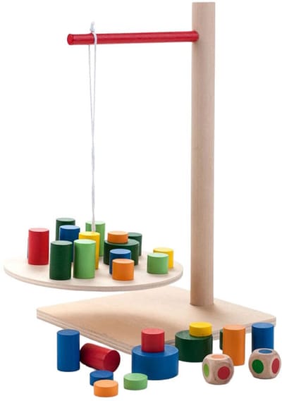 Balansspel Weegschaal – 1 tot 6 Spelers – Oog-Handcoördinatie – Educatief Gezelschapsspel – Engelhart