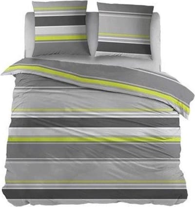 Cottons Lakenset - Laken - Flanel - Basha Lime