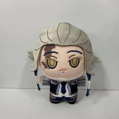Gachiakuta Tamsy Caines Pluche Poppetje Hanger 10cm Verzamel Anime Tamsy Caines Pluche Speeltje Rugzak Verjaardagscadeaus gray
