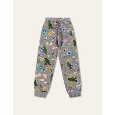Oilily Pombre Broek- maat122/7yr Forged Iron
