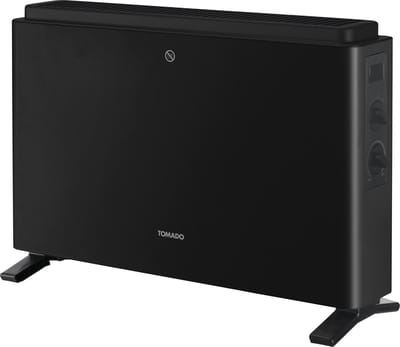 Tomado THC2003B - Elektrische kachel - Convectorkachel - 24m² - 2000 watt - Zwart