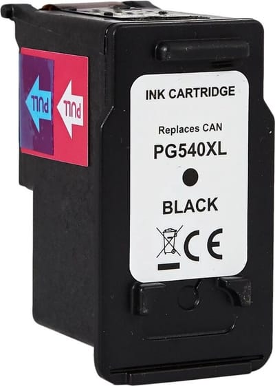 PG-540 XL zwart inktcartridge | alternatief huismerk | Geschikt voor Canon PIXMA MG2150, MG2250, MC2150, MG3150, MG3550, MG 4140, MX370, MX430, MC3150, MX515, MX525