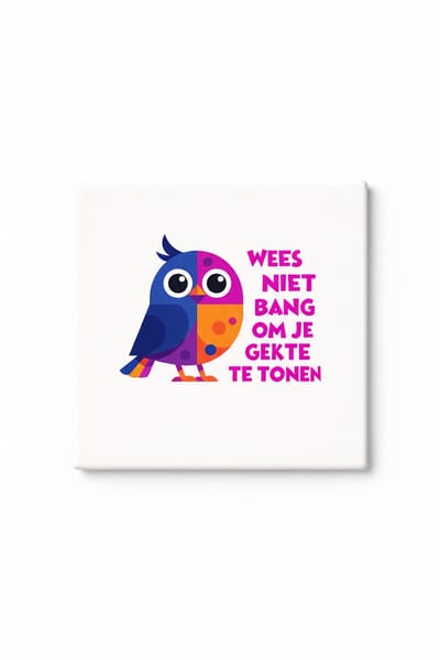 Tegel met Uniek Design | Ontwerp Jouw Eigen Tegel | Handgemaakt Cadeau voor Elk Interieur | Gepersonaliseerd op Aanvraag | Enkel of Grote Bestelling