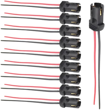 Dailygoods - Set van 10 Universele Licht Harnas Socket voor Auto