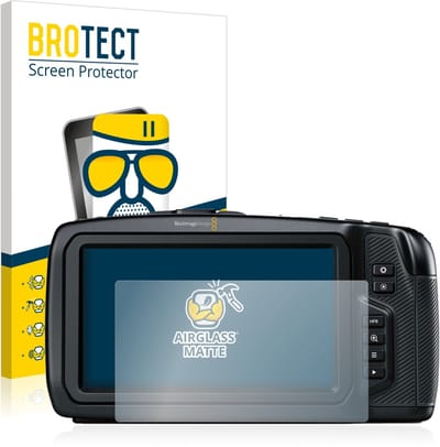 BROTECT - Screenprotector voor Blackmagic Pocket Cinema Camera 4K / 6K - Folie Beschermfolie Beschermglas matte