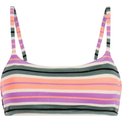 Protest MIXElif - Bralette bikini top Dames - Clipsluiting - Uitneembare vulling - Normale pasvorm - Paars
