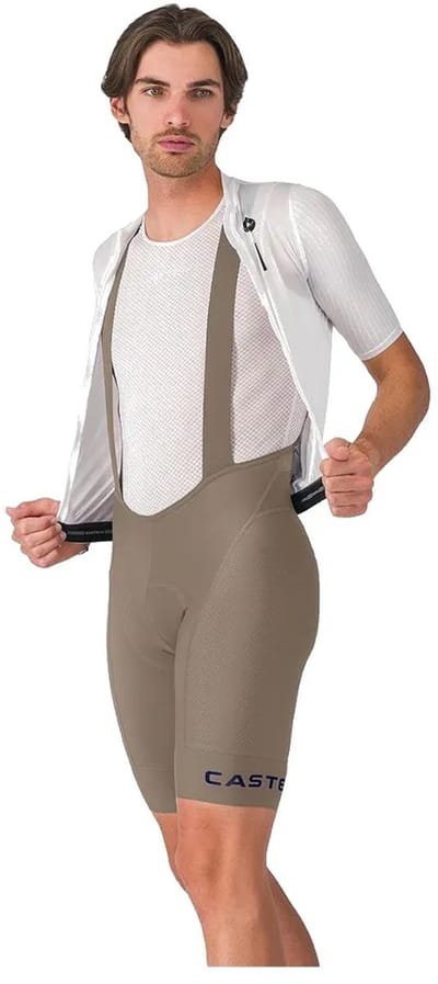 Castelli Competizione 2 Kit Fietsbroek Beige 2XL Man