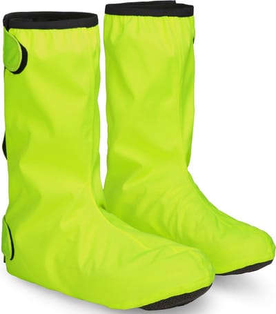 GripGrab - DryFoot 2 Waterproof Everyday Regen Fiets Overschoenen Waterdichte Fietsoverschoenen Schoenovertrekken - Geel Hi-Vis - Maat XS (36/37)