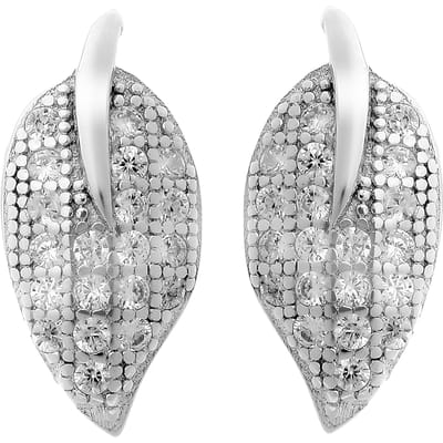 Orphelia 'Ruth' Dames 925 Sterling Zilveren Stud Oorbellen - Zilver ZO-7220