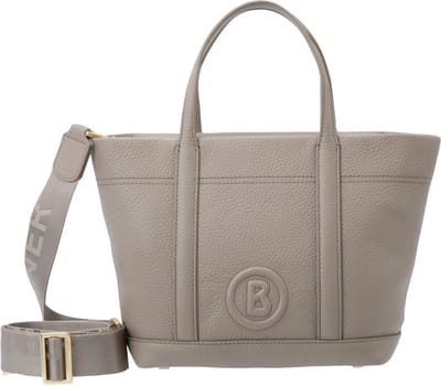 Bogner Leren Handtas Schoudertas Bozen Zeta Handbag Simply Taupe