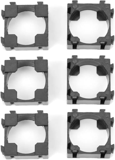 100 stuks Li-ion accuhouders, cilindrische accuhouders