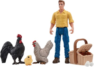 schleich Farm World Eieren Zoeken 81535.