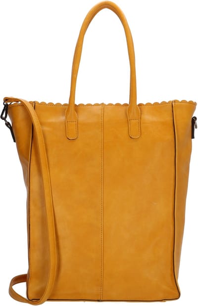 Charm London Paddington Shopper 15,6 inch (38 cm) - Okergeel