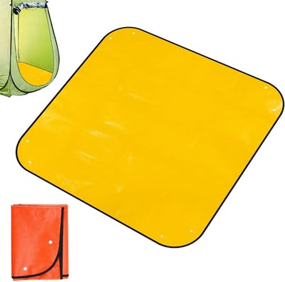 Dailygoods- Bodemmat Waterdicht 100x100cm - Kampeerdouche - Tenttapijt - Draagbaar - Antislip - PE Materiaal - Kampeermat