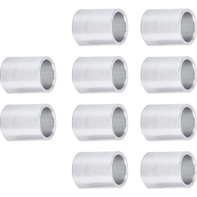 10 stuks Aluminiumlegering Afstandsstuk Rond Zonder Draad Standoff Ondersteuningsfittingen Buitendiameter 10mm12mm 12mm