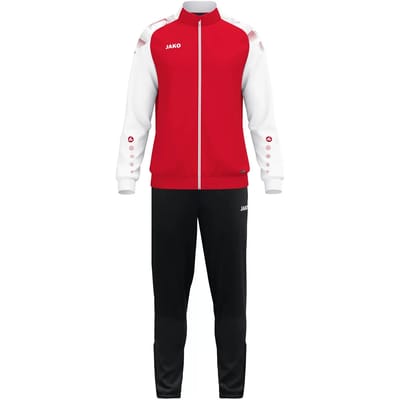 Jako Sonic Polyesterpak Kinderen - Rood / Wit | Maat: 116