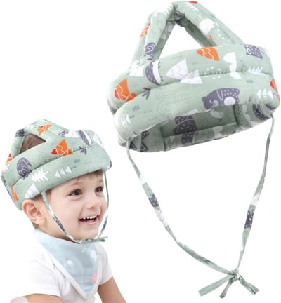 Verstelbare Veiligheidshelm voor Kinderen - Hoofdbescherming voor Pasgeborenen en Baby's