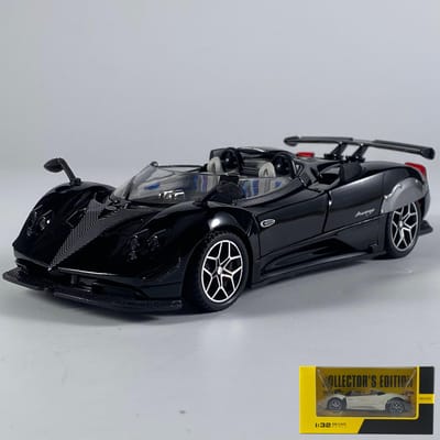 1:32 Pagani Zonda Hp Supercar Legering Metaal Diecast Model Auto Speelgoed Auto's Model Diecast Metaal Voertuig Miniature Geluid En Licht