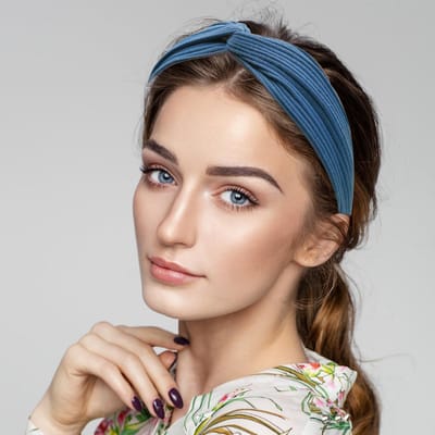 Lot de 8 Bandeaux Croisés pour Femmes pour le Nettoyage du Visage Bandeaux pour Cheveux Haute Élasticité Sportifs Absorbant la Transpiration Bandeau multicolore