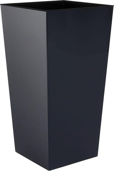 Prosperplast Bloempot met inzet Urbi Square DURS140-S433 - antraciet kleur