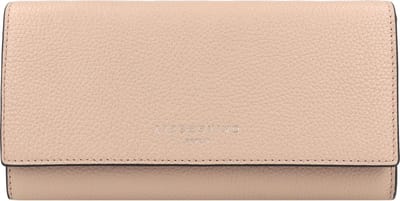LIEBESKIND BERLIN Leren Portemonnee Hilla Small Pebble Valentina Wallet Stone Beige