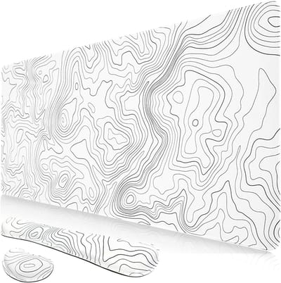 Grote Gaming Muismat XXL, 90x40 cm - Perfect voor Gamers, Antislip en Duurzaam Design