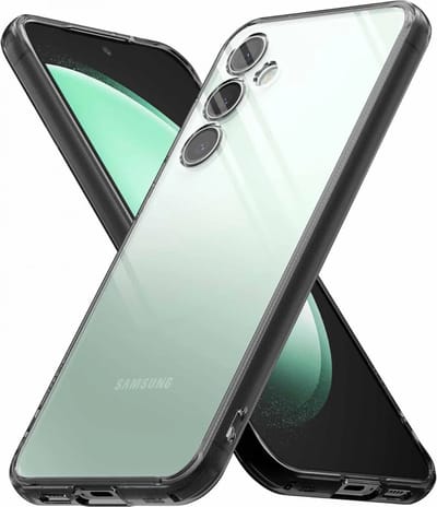 Geschikt voor Samsung Galaxy S23 FE - Back Cover Hoesje - Zwart