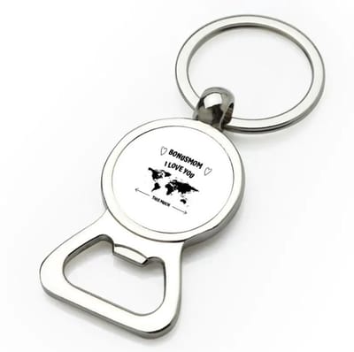 Akyol - bonusmom i love you this much flesopener - Moeder - geweldige moeder - liefste bonusmoeder - verjaardag - cadeau - kado - bedankje - geschenk - 9 bij 3 cm