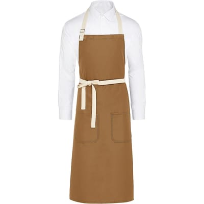 Contrasterend verzorgschort met pocket SG Accessories Bistro Santorini
