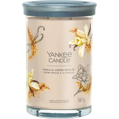Yankee Candle Signature Large Tumbler Vanilla Cr&egrave;me Br&ucirc;l&eacute;e 567 g