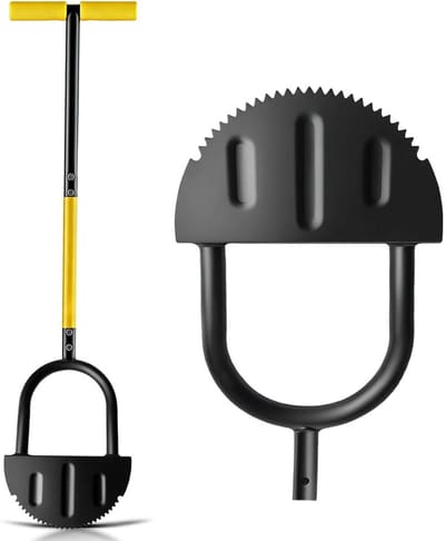 Gazonkantensnijder met T-Handvat - Randsteker Gazon Perkrand - Scherpe Gazonranden Creëren - Ergonomisch Ontwerp T-Handvat