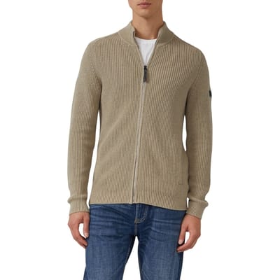 s.Oliver  Cardigan Beige Taglia: XXL | Giacche leggere Outlet | Uomo | Marrone