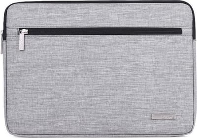 Laptophoes 15.6 Inch - Hoes Geschikt voor o.a MacBook 2021 16 Inch - Laptop Sleeve - Grijs