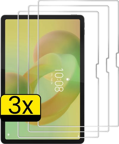 Screenprotector - Geschikt voor Lenovo Idea Tab Pro - 3 Stuks - Extra Sterk - Beschermglas - Gehard Glas - Tempered Glass - Screen Protector