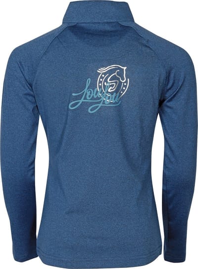 Harry's Horse Shirt LouLou Hera Dark Blue - 128 | Winterkleding ruiter
