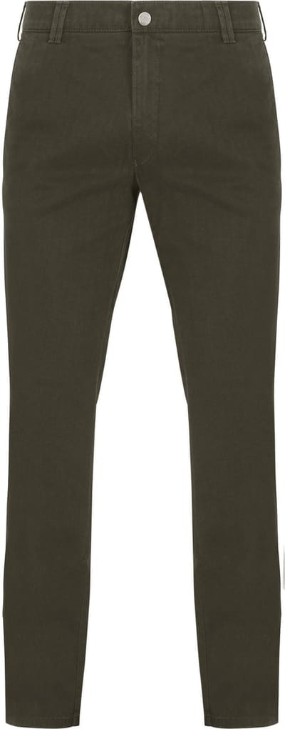 Meyer Chino Bonn Twill Olijfgroen