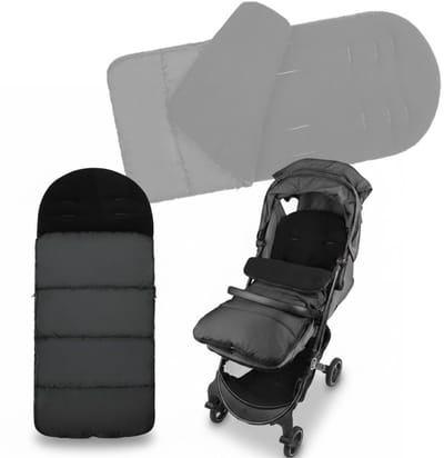 NBAP® Voetenzak Buggy - Kinderwagen Wiegdeken - Universeel - Grijs