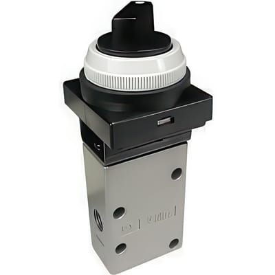 SMC 3/2-Weg Pneumatische Drukknop Geactiveerde Klep G1/8'' - EVM430-F01-08
