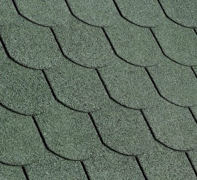 Premium Bitumen Dakshingles Beverstaartgroen voor Tuinhuis en Schuur 1m²
