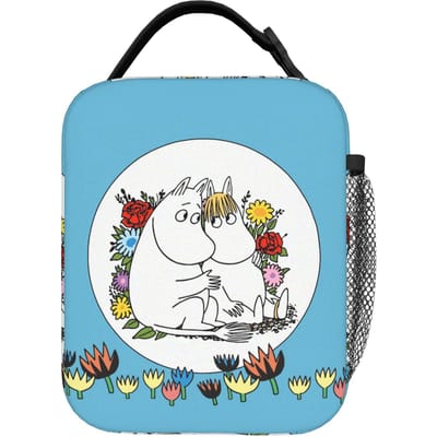 De MOOMINS Nacht Geïsoleerde Lunchtassen Koeltas Herbruikbaar, Lunchcontainer Draagbare Tote Lunchbox Voedsel Handtassen Strand Buiten One Size