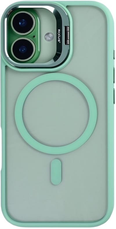 Rixus Classic 03 Case With MagSafe For Apple iPhone 17 Light Green