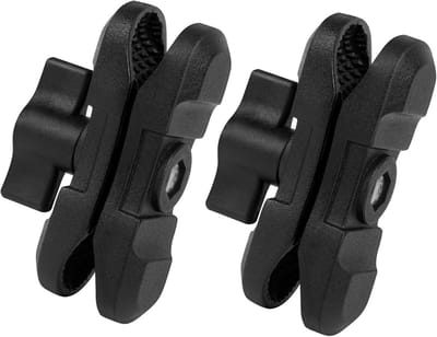 Dubbele Montagearm met Dubbele Kogelkoppeling 1 Inch Aluminium Universele Houder