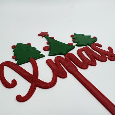 [Nice Little Things] - Taarttopper X-mas - Rood + Groen