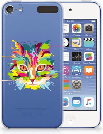 Apple iPod Touch 5 | 6 Telefoonhoesje met Naam Cat Color