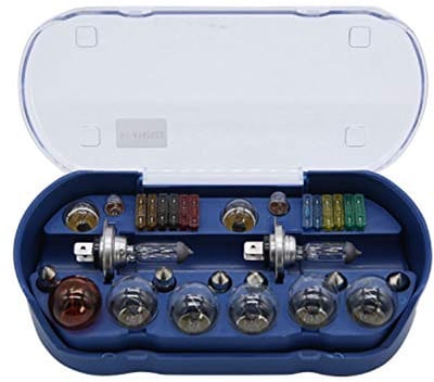 H7 12V 55W Halogeenverlichting en Zekeringen Set - 30 Stuks